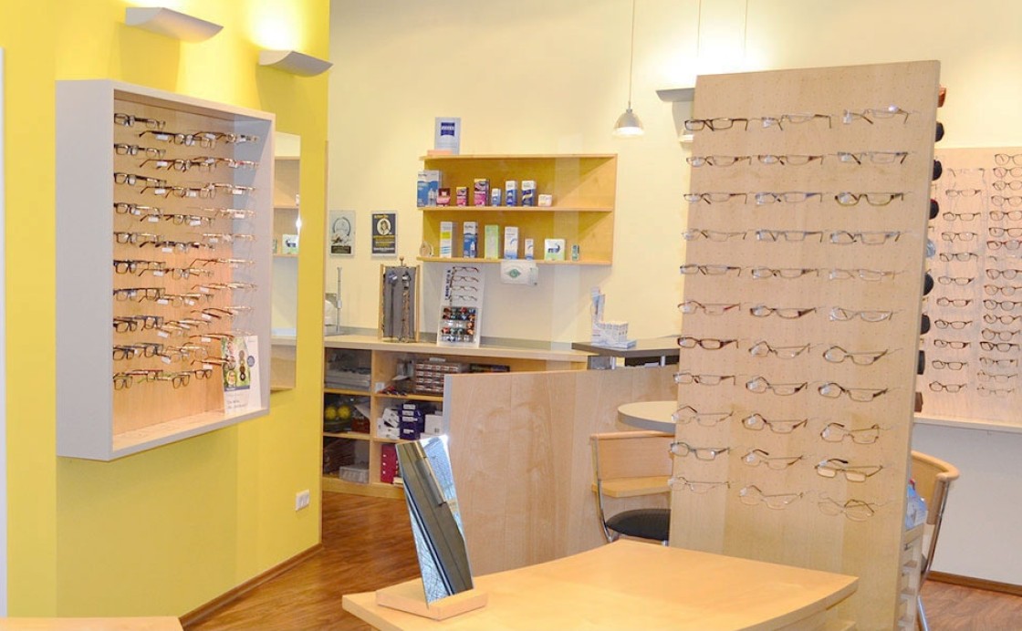 Ladengeschäft bei Sehland Optik in Essen
