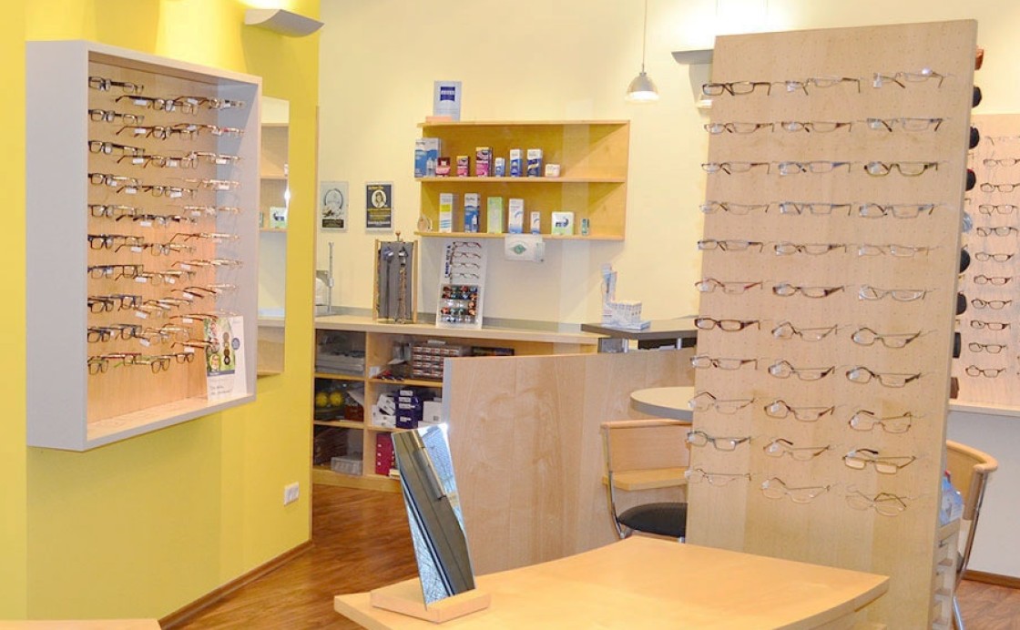 Ladengeschäft bei Sehland Optik in Essen