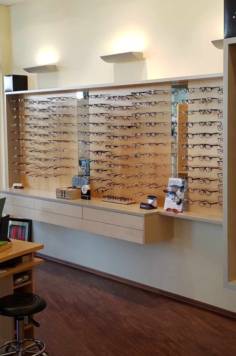 Ladengeschäft bei Sehland Optik in Essen